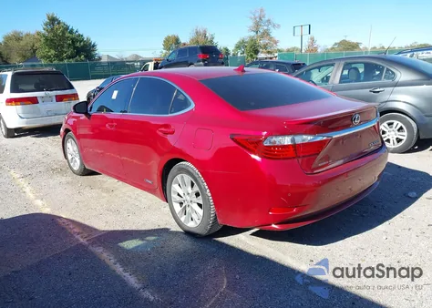 2014 Lexus Es 300H из США, поврежденный, VIN JTHBW1GG2E2067600